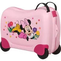 Samsonite Kinderkoffer DREAM2GO DISNEY, Minnie Flower Power, 4 Rollen, mit geräumigem Hauptfach, mit Kreuzspannbändern, mit Haltegurt