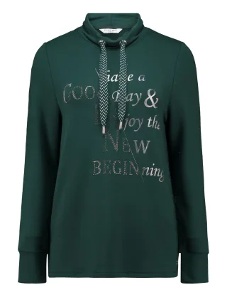 Zabaione - Sweatshirt Ri44ta emerald - Gr. - XXL