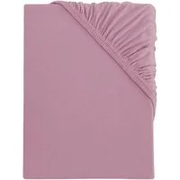 s.Oliver Spannbettlaken TABEA, 100% Baumwolle, 145 g/m², Jersey, Gummizug: rundum, (1 Stück), Bettlaken für Matratzen bis 25 cm Höhe, perfekter Sitz, bügelfrei