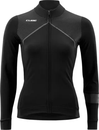 Cube BLACKLINE WS Trikot langarm schwarz XS (34)