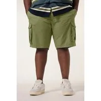 STHUGE Bermudas Cargo-Bermuda Loose Fit Ribstop Elastikbund