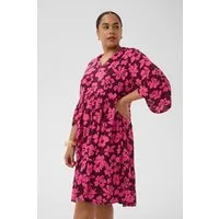KAFFE Curve Blusenkleid Kleid KCisma Große Größen