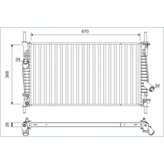 Valeo Ford Transit 2,0 TDCi