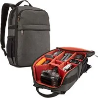 Case Logic Fotorucksack Kamera Foto Rucksack Tasche Era Obsidian Groß, Backpack passend für DSLR SLR DSLM Systemkamera Drohne + Zubehör