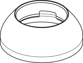 Ideal Standard Abdeckkappe, A860979AA, Chrom A860979AA