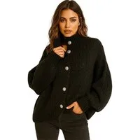 Worldclassca Cardigan WORLDCLASSCA Damen Cardigan Oversize Strickjacke mit Knöpfen Fashion Neue Kollektion - Stilvolle und gemütliche Strickmode für Damen