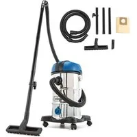 Scheppach Nass-Trocken-Sauger NTS30V2, 1200 W, mit Beutel, 3IN1 Mehrzwecksauger 30 L + Zubehör
