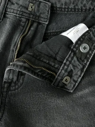 NAME IT - NKMRYAN REG L DNM SHORTS 6750-DM NOOS Black Denim - Gr. - 146