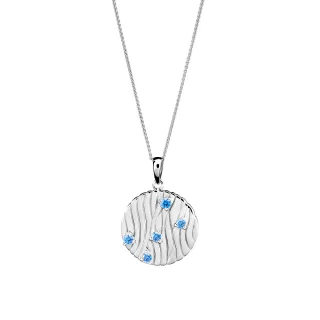 Orphelia 'Babette' Damenkette mit Anhänger aus 925er Sterlingsilber – Silber ZH-7504