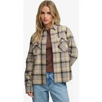 Superdry Karobluse LUMBERJACK CHECK FLANNEL SHIRT Baumwolle, relaxed fit, aus weichem Flanell