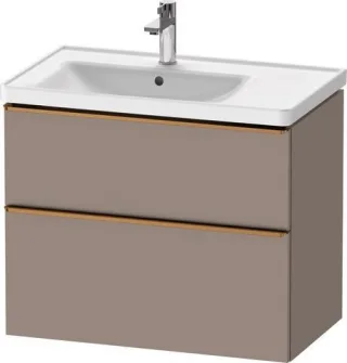 Duravit D-Neo Waschtischunterbau wandhängend Basalt Matt 784x452x625 mm - DE4357004430000 DE4357004430000