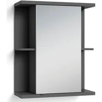 byLIVING Spiegelschrank Nebraska Breite 60 cm, mit großer Spiegeltür und viel Stauraum