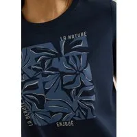 CECIL Kurzarmshirt Sommershirt mit Frontprint