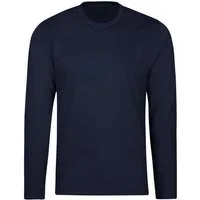 Trigema T-Shirt TRIGEMA Langarmshirt aus 100% Baumwolle (1-tlg)