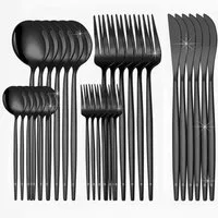 Roxlin Besteck-Set 30-teiliges Edelstahl-Besteckset modern & elegant 4 Farbe