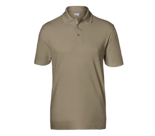 KÜBLER SHIRTS Polo sandbraun S - 5126 6239-25-S
