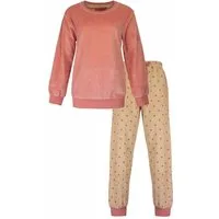 Irresistible Schlafanzug Damen Nikki Pyjama mit Bündchen (2 tlg) Modisches Design