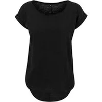 WITORU T-Shirt 1er/2er Pack Damen Long Slub T-Shirt für Frauen u. Mädchen (1-tlg) Gr. XS bis 5XL - 100% Baumwolle