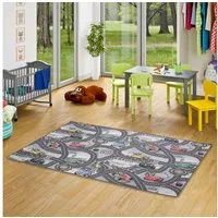 Snapstyle Kinderteppich Kinder und Spielteppich Disney Cars, Eckig, Höhe: 4 mm