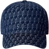 Dsquared2 Baseball Cap DSQ2 Canadian Tradition Logo Baseballkappe Kappe Gebogener Schirm, distressed Finish, verstellbarer Riemen hinten