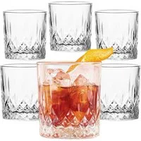 KONZEPT Gläser-Set Trinkgläser Set Wassergläser 4/6/12er Set für Cocktails, Softdrinks, 6-tlg., Glas-Set, 280 ml