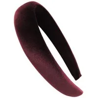 axy Haarreif Samt Haarreif Klassik gepolstert, Wunderschön Vintage Damen Stirnband Haarschmuck Haarreifen
