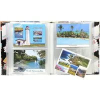 EXACOMPTA Fotoalbum Album für 200 Postkarten 20x25,5cm