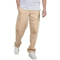 Jack & Jones Cargohose Herren Stoffhose Karl Thor Loose Fit Freizeithose mit Stretch