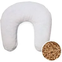 mudis Nackenstützkissen, Füllung: Bio Dinkelspelzen (kbA), Bezug: Baumwolle (Bio), Füllung variabel