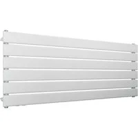 SONNI Heizkörper Heizkörper Wasserbeheizte Heizkörper,Breite 1200mm,Schwarz und Weiß