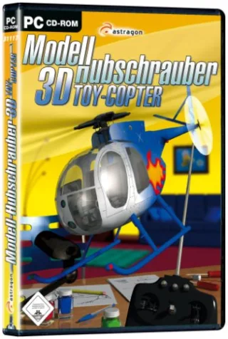 3D Modell Hubschrauber Toy Copter