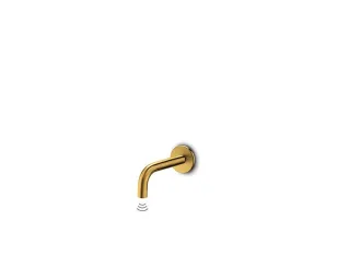 JEE-O slimline elektronische Wand-Waschtischarmatur, mattgold, 800-1535 800-1535