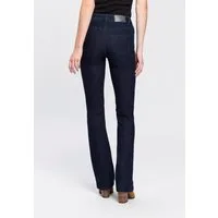 Arizona Bootcut-Jeans Baby Bootcut leicht ausgestelltes Bein, hohe Leibhöhe