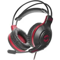 Speedlink CELSOR Gaming Headset Gamer Kopfhörer Headset (Kabelfernbedienung für Lautstärkeregelung und Mikrofon-Stummschaltung, kabelgebunden, 2x 3,5mm Klinke, Boom Mikrofon, Kabel-Fernbedienung, 2,3m)