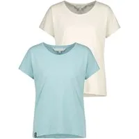 Alife & Kickin Rundhalsshirt leichtes Sommer-Top aus Bio-Baumwolle mit Rundhals