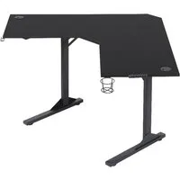 Happy Home Computertisch Eckschreibtisch mit Gaming-Optik & stylischem Design für Homeoffice