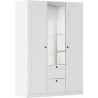 OTTO home Kleiderschrank Mehrzweckschrank Aktenschrank Möbel Mietswohnung Schlafzimmer YLVA (Breiten: 90/135/180 cm, Höhe 197 cm) skandinavischer Style mit Rahmenfront und Knopfgriffen MADE IN GERMANY