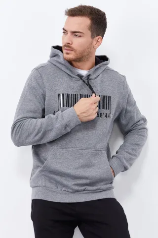 Bedruckter Kapuzenpullover