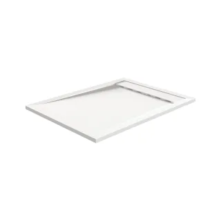HSK Marmor-Polymer Duschwannen Reta Rechteck 80 × 180, Weiß, 5245185 5245185-weiss