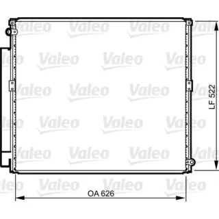Valeo Klimakondensator Toyota Land Cruiser J12 J9
