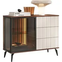 Compleo Kommode mit 3 Schubladen und Tür, VIVIN, Elegantes design