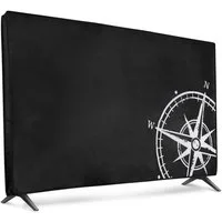 kwmobile Abdeckhaube 49-50" TV Hülle - Fernseher Bildschirmschutz Abdeckung - TV Bildschirm, DER SCHUTZ FÜR DEIN DISPLAY: Schütze den Bildschirm Deines
