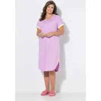 Laurasøn Jerseykleid Shirtkleid V-Ausschnitt MIG