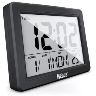 Mebus 25739 Quarz-Wecker, digital