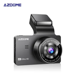 AZDOME M63 Lite 3 Inch IPS Screen Dual Lens 4K Dash Cam WIFI APP Control Car Camera Built In GPS Super Night Vision Free