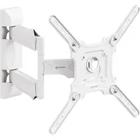 ONKRON TV-Wandhalterung 32-65 Zoll, bis 35 kg, VESA 100x100-400x400, M4-W, (bis 65 Zoll, schwenkbar, neigbar, ausziehbar, Kabelmanagement)