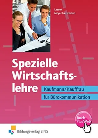 Spezielle Wirtschaftslehre für Kaufleute für Bürokommunikation: Schülerband