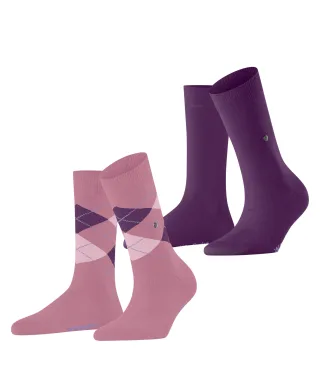 Burlington - Burlington Everyday Mix 2-Pack Damen english rose - Gr. - 38.5