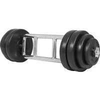 GORILLA SPORTS Hantel-Set Trizepstrainer Set Kunststoff 35 kg mit Sternverschlüssen