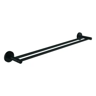 GROHE Doppel-Badetuchhalter Essentials 102473 654mm Metall matt black, 1024732430 1024732430